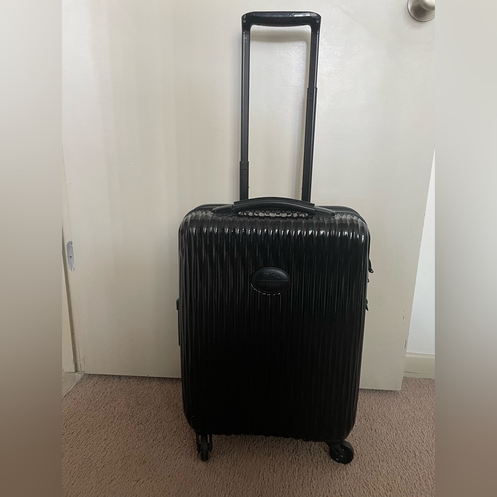 Longchamp Black Travel Bag